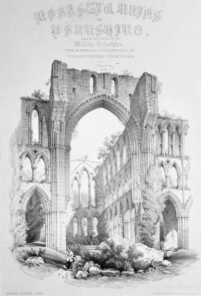 Abadía de Rievaulx, de la portada de 
